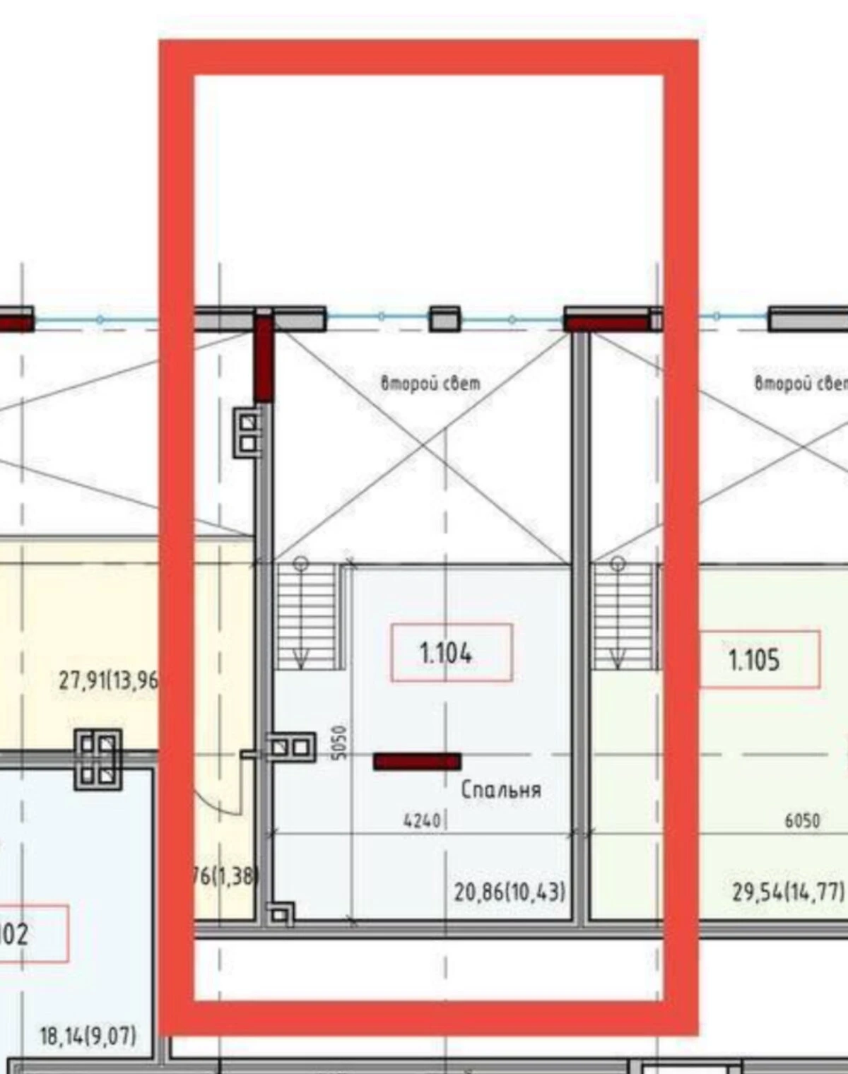 2-кімнатна квартира, Великий Фонтан: новобудова, здача в 2026, фото 5