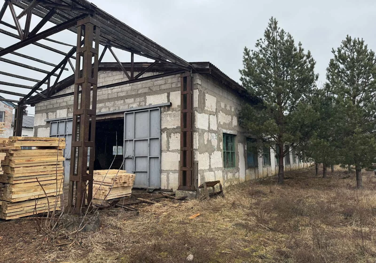 Производственное помещение, Трояновка: котельная, открытая стоянка - фото 2