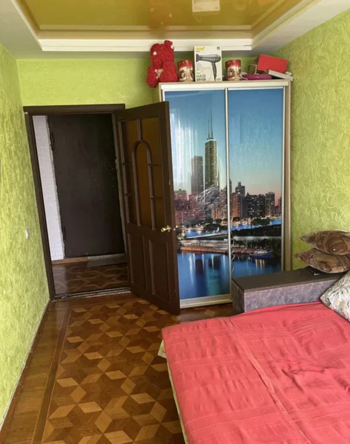 2-кімнатна квартира, Харків: внутрішній двір, панельні стіни - фото 2
