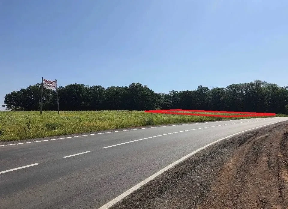 Участок 10 соток, Песочин: рядом лес, новая асфальтированная дорога, фото 1