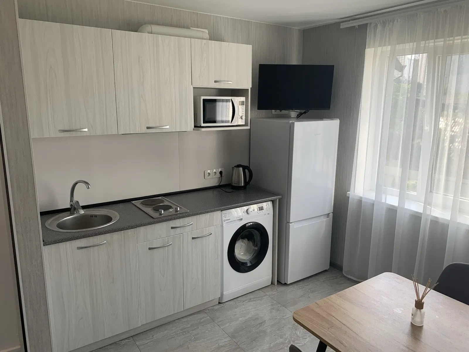 1-комнатная квартира, Дарницкий: автономная, метро Осокорки 5-6 мин - фото 1