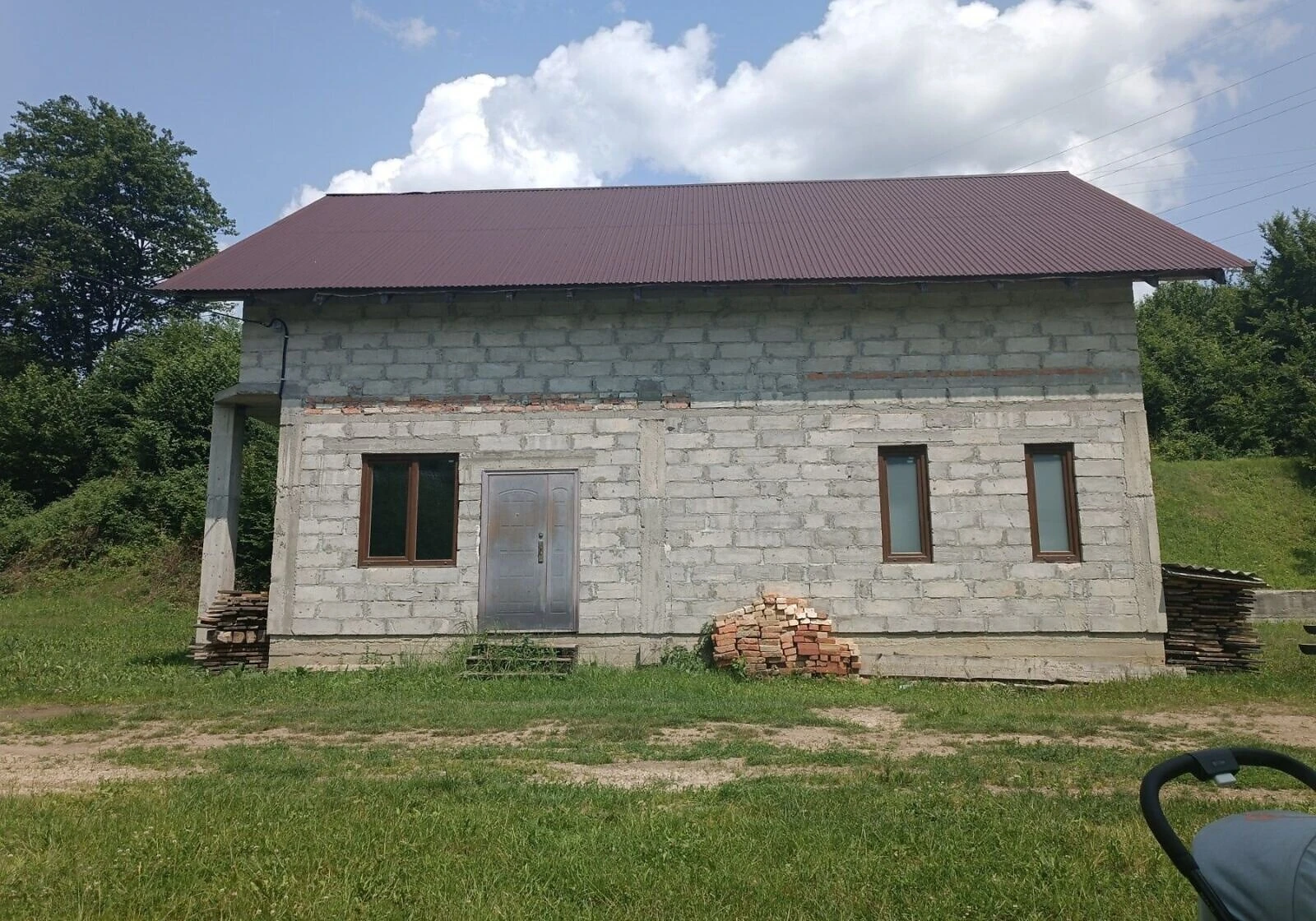 Будинок, Уклин: газобетонні стіни, централізоване опалення, фото 4