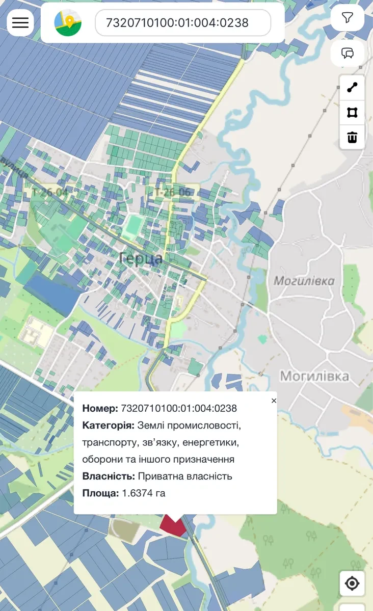 Ділянка 173 соток, Герца: дорожній сервіс, 1 км до Дяківців - фото 4