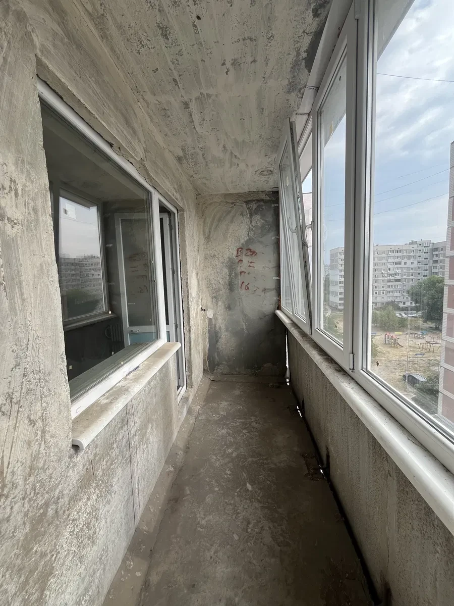 1-кімнатна квартира, 5-й мікрорайон: габаритка, під ремонт - фото 4
