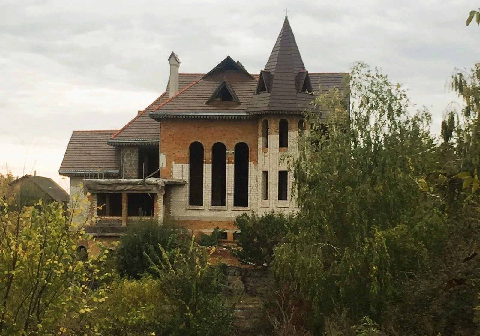 Будинок, Христинівка: ділянка 1 гектар, 3 поверхи, цегляні стіни, фото 5