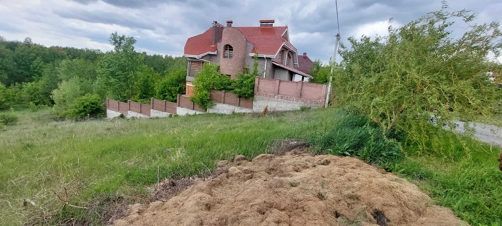 Ділянка 12 соток, Гореничі: під будівництво житлового будинку, схил - фото 2