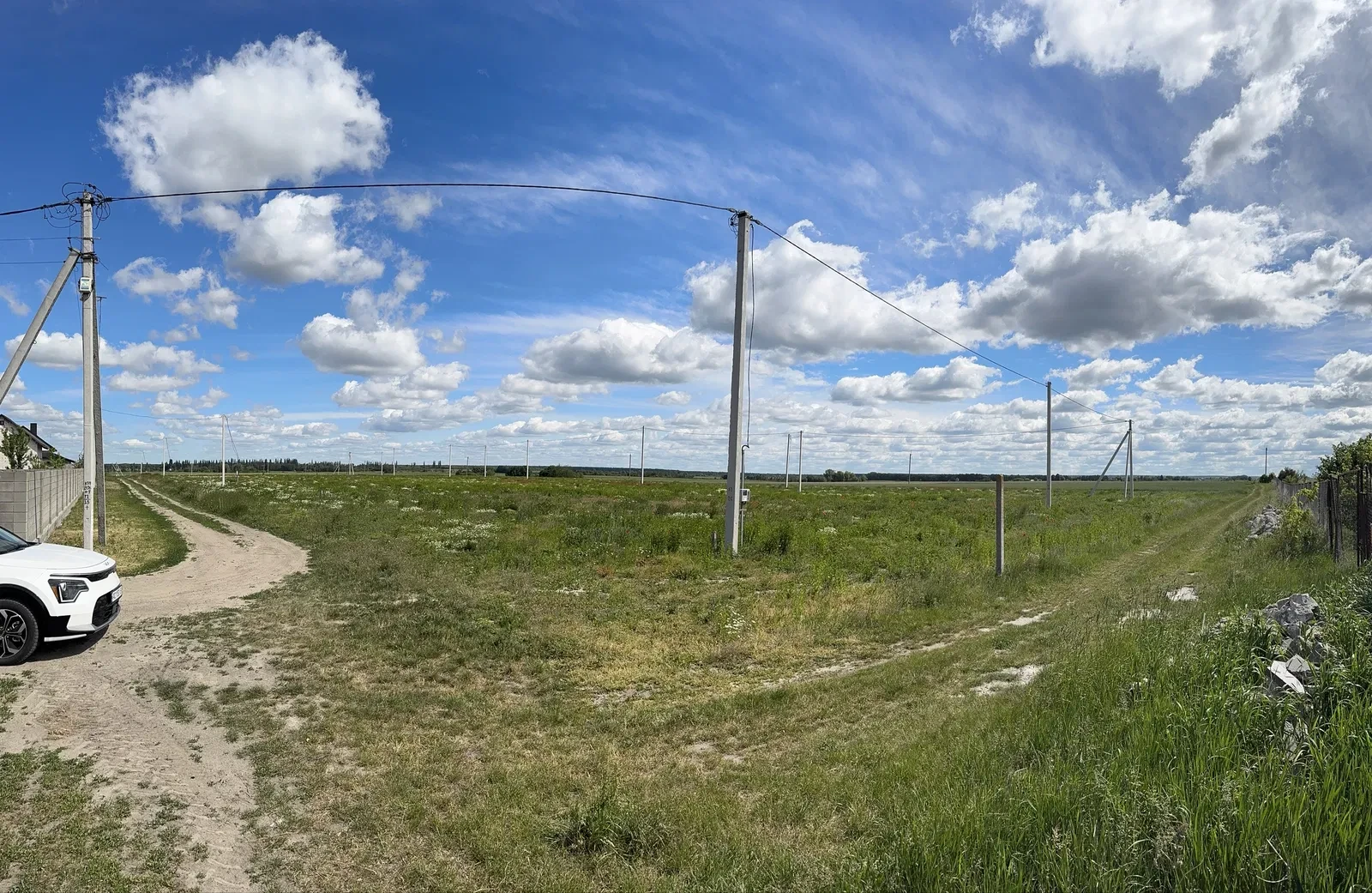 Ділянка 7,5 соток, Княгининок: під забудову, світло на ділянці - фото 2