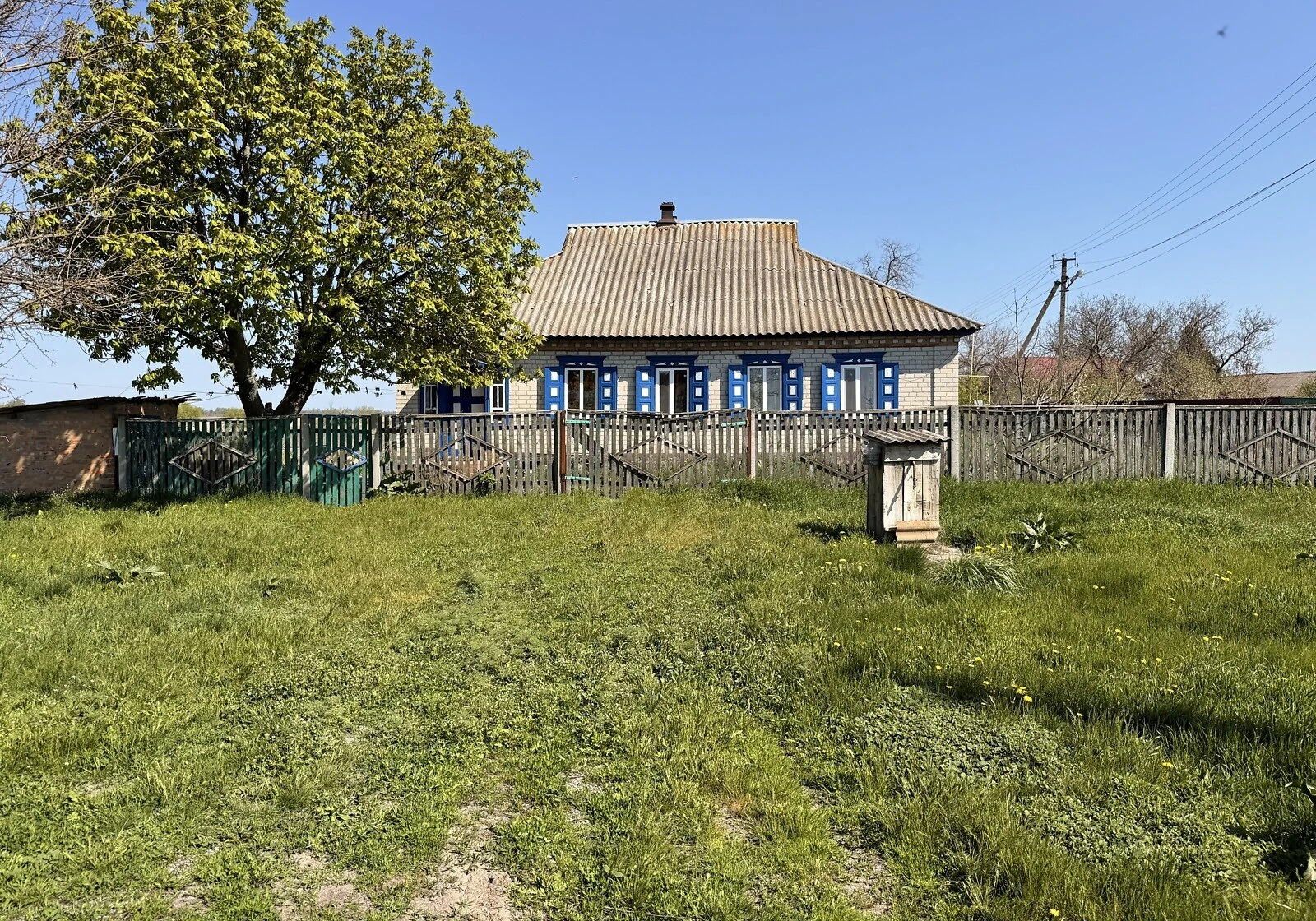 Дом, Жуки (Глобино): 50 соток, сад, торг