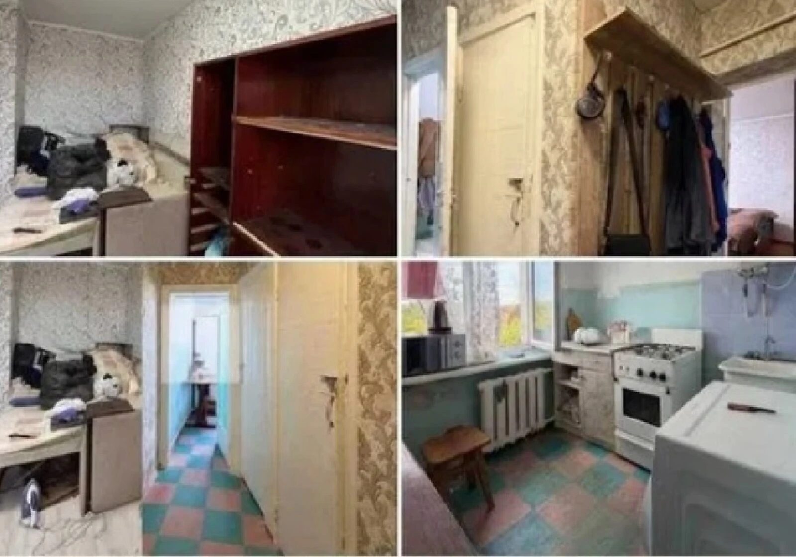 2-кімнатна квартира, Черемушки: косметичний ремонт, цегляні стіни - фото 3