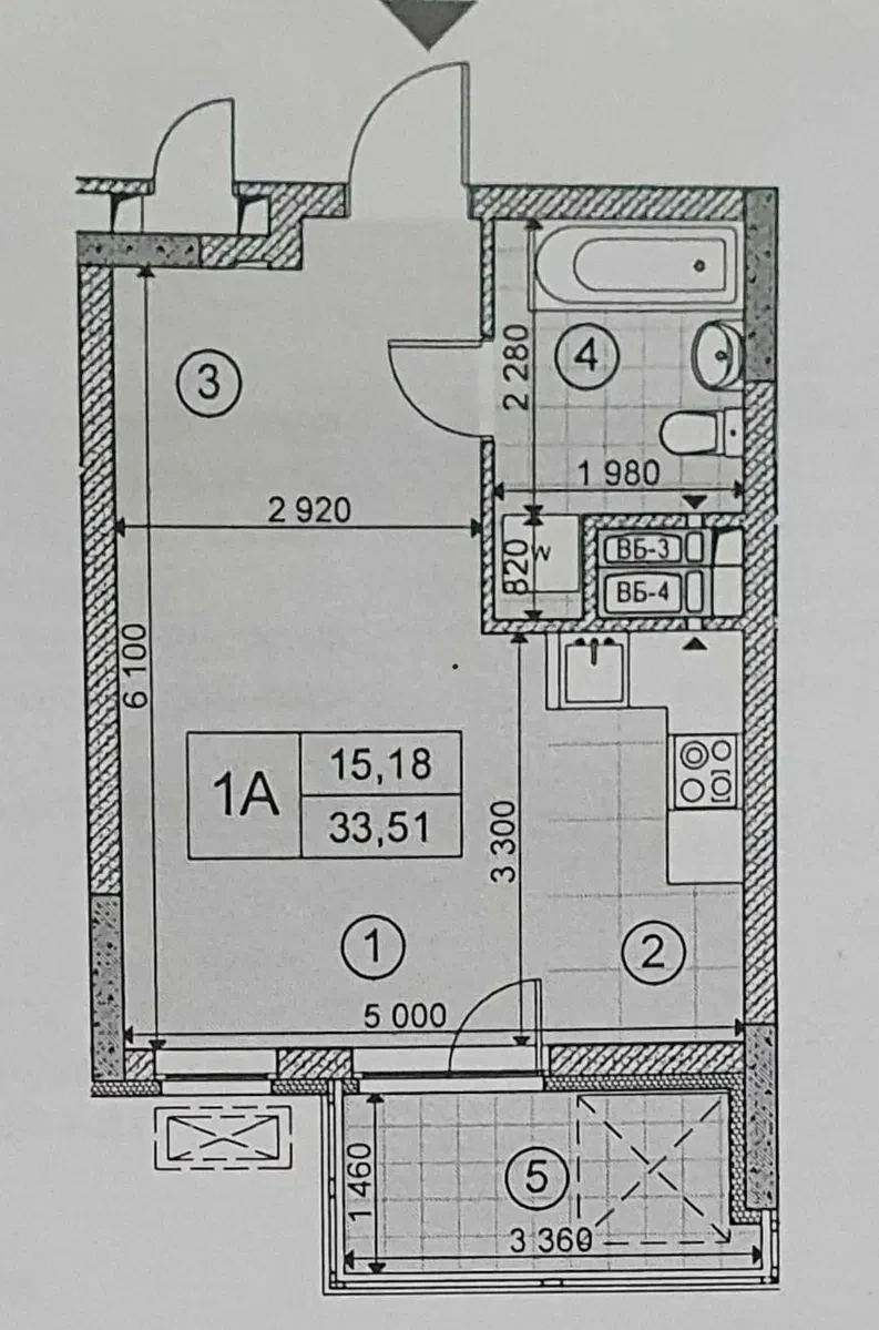 Студія у ЖК Нивки-Парк: автономне живлення, метро Нивки 3 хв, фото 3