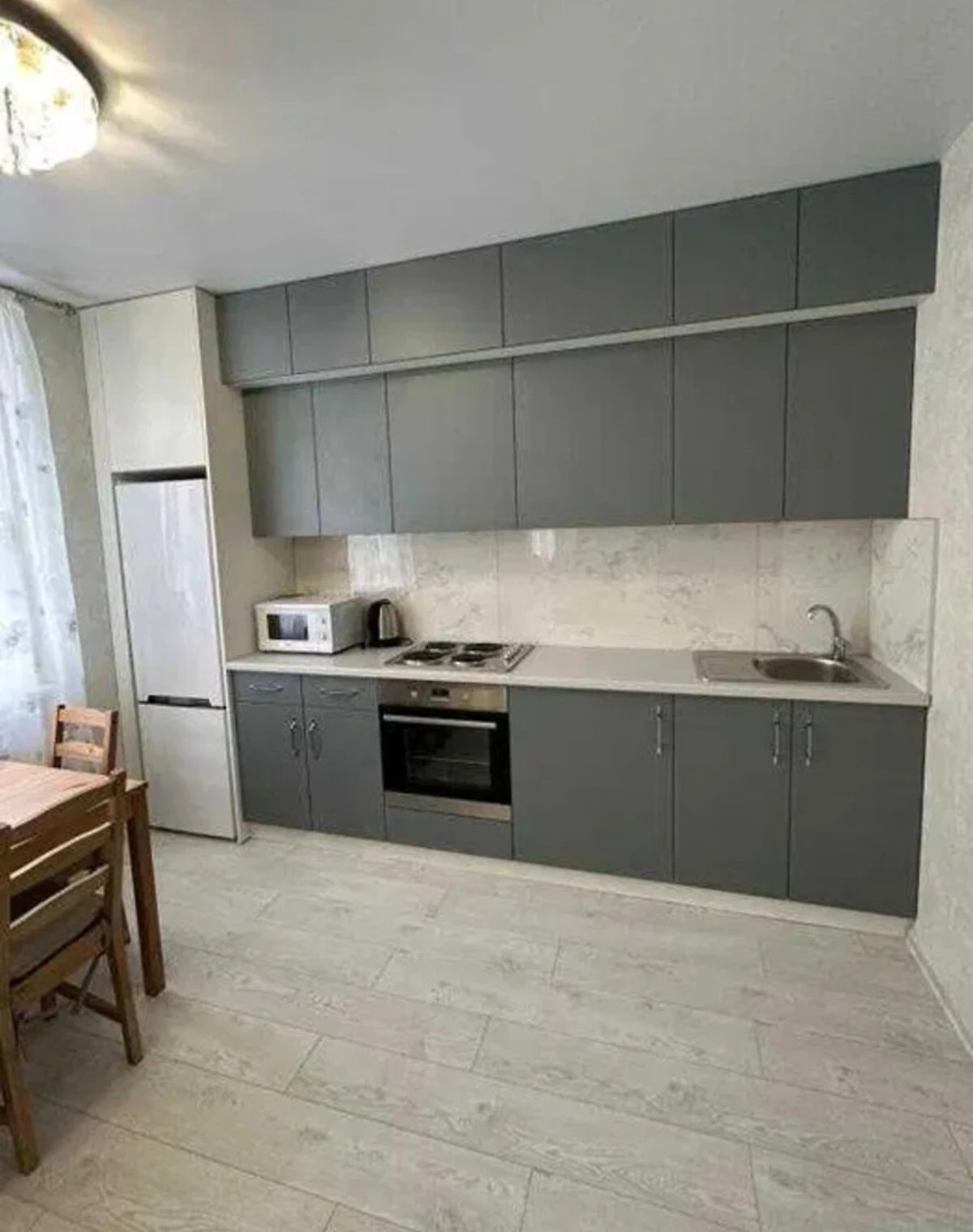 1-комнатная квартира, Киевский: кухня-студия, евроремонт, фото 3