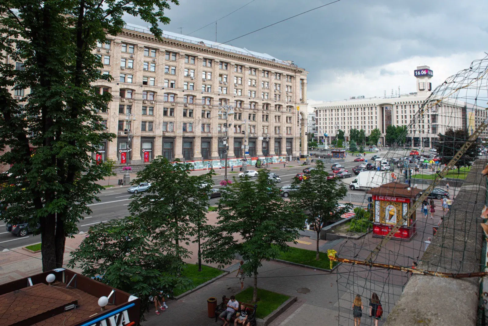 2-комнатная квартира, Козин: терраса с видом на улицы Киева, джакузи, фото 3
