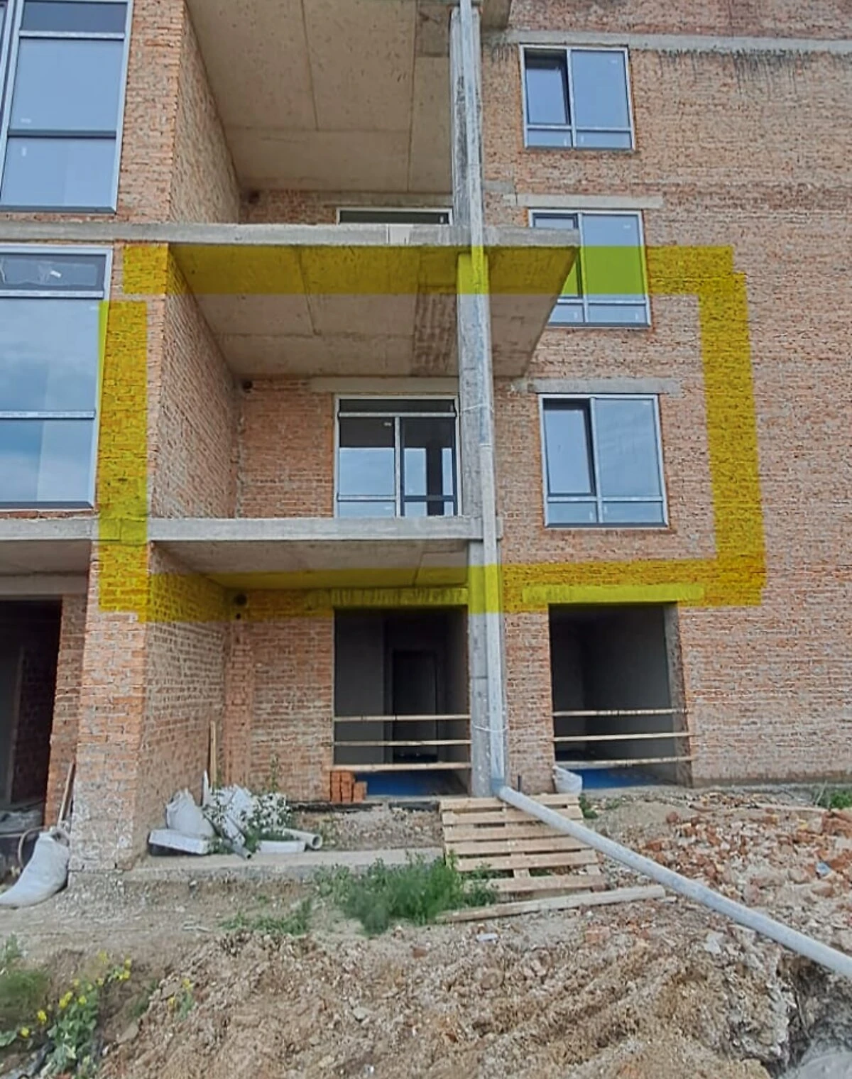 1-кімнатна квартира, Байківці: новобудова, газове опалення, фото 3