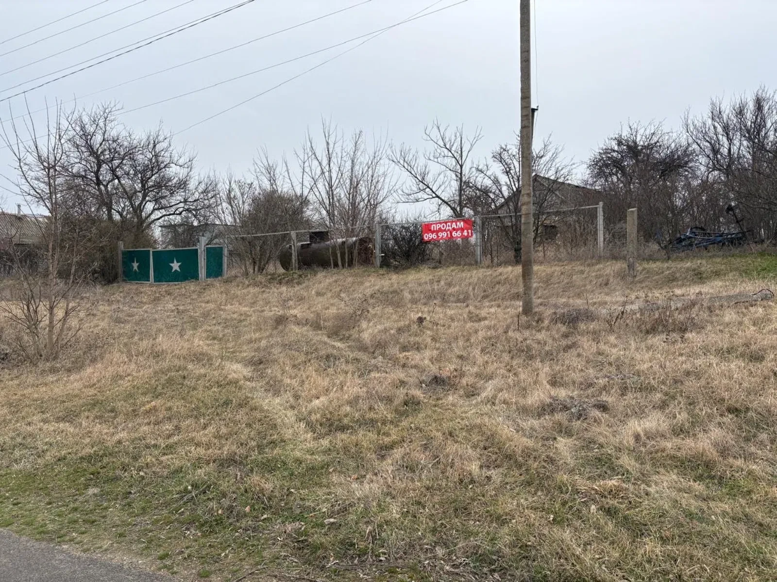Ділянка 47 соток, Майорка: біля Дніпра, газ і вода