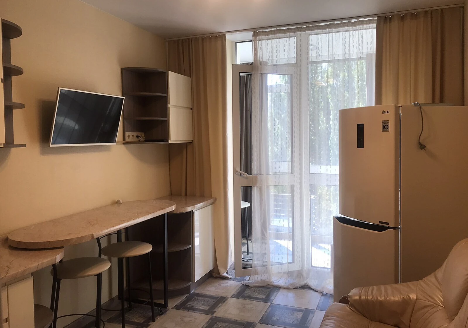 1-кімнатна квартира, Печерський: євроремонт, метро Либідська, фото 5