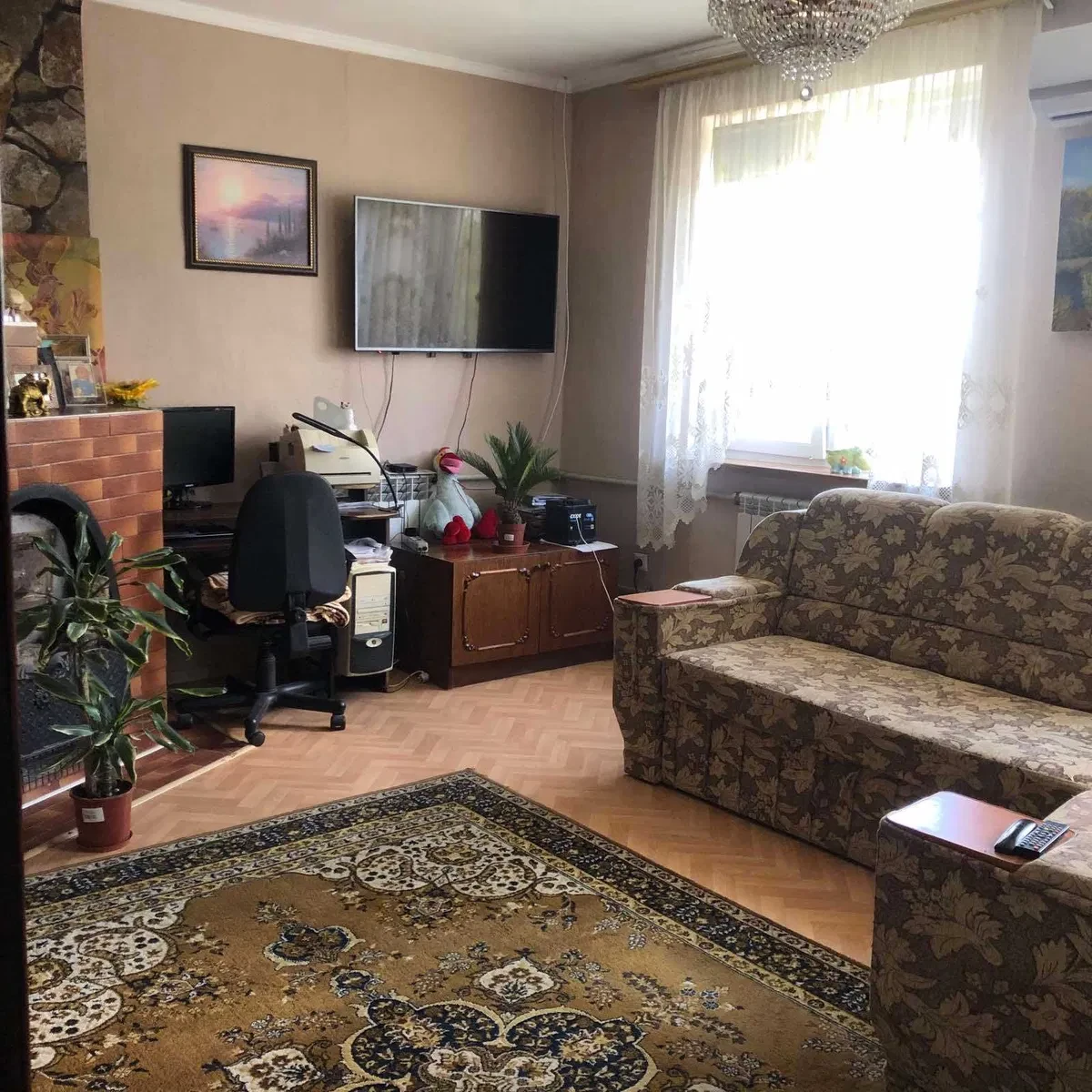 Дом, Надбугское: берег Южного Буга, камин, балкон, фото 5