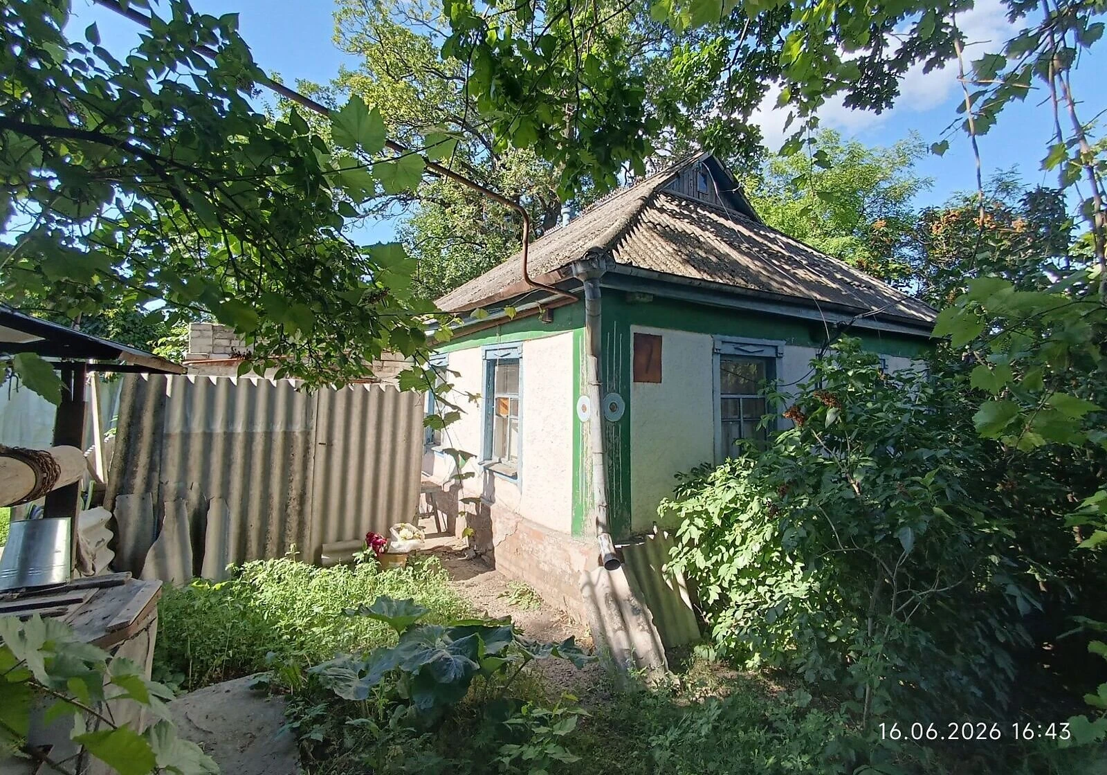 Будинок, Жданівка: криниця, город, літня кухня - фото 2