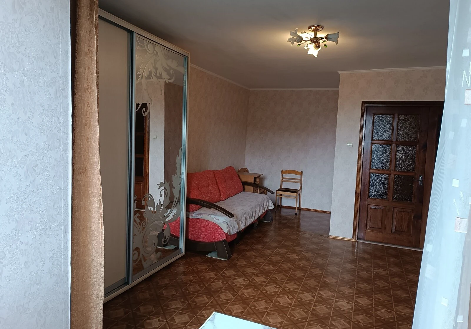 1-кімнатна квартира, Суворовський: цегляні стіни, бойлер, фото 4