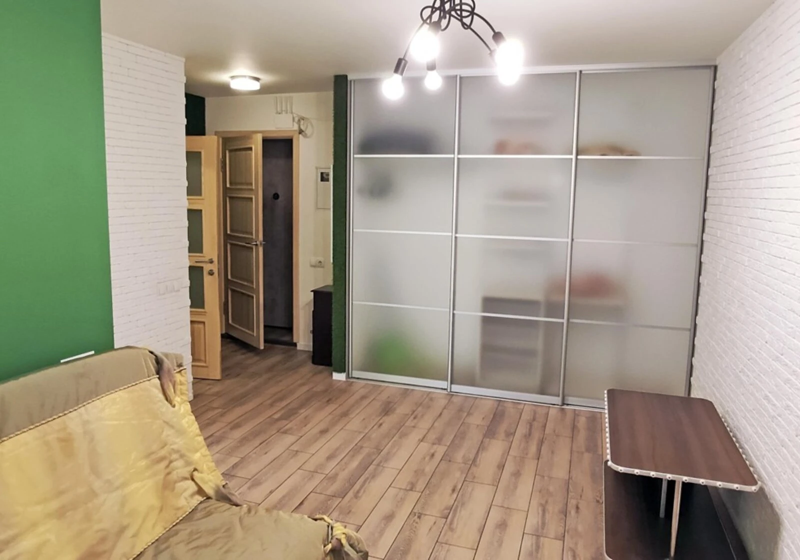 1-кімнатна квартира, Робоча: кухня-студія, дизайнерський ремонт - фото 2