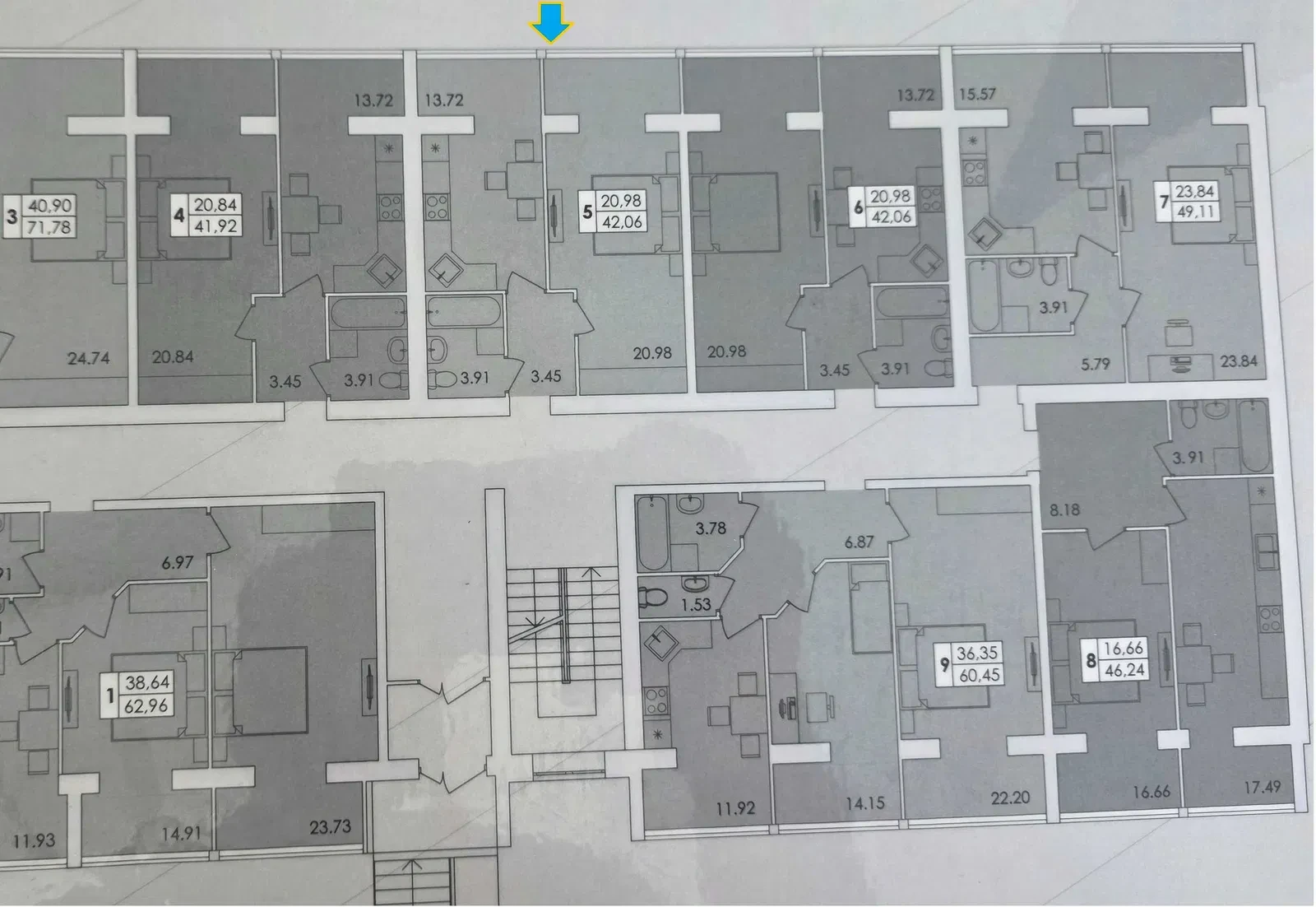 1-кімнатна квартира у ЖК Green Village: готовий будинок, обмін, фото 4