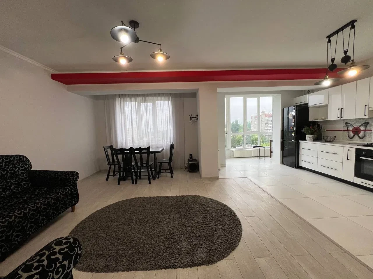 3-кімнатна квартира, Чернівці: кухня-студія, новобудова - фото 3