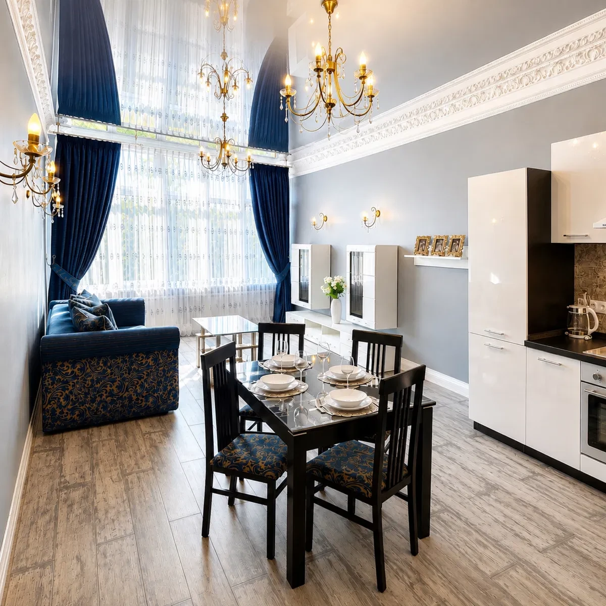 3-кімнатна квартира у ЖК Аркадия Хиллс: веранда 9 м², паркінг - фото 2