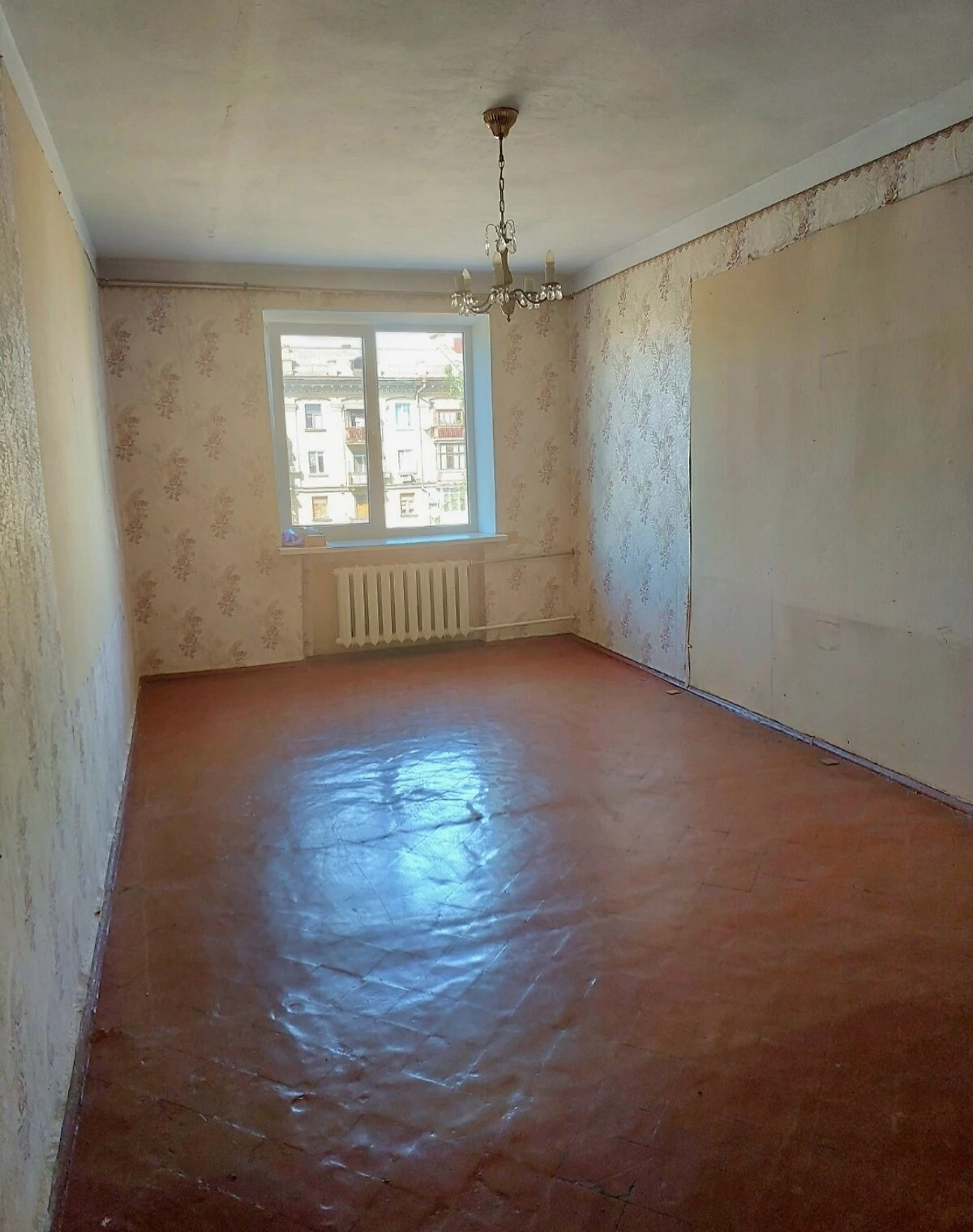 2-кімнатна квартира, Заводський: цегляні стіни, централізоване опалення, фото 3