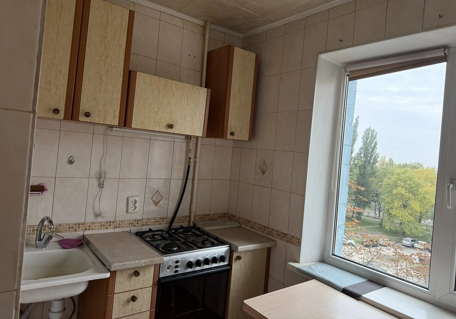 1-кімнатна квартира, Борщагівка: опалення працює без світла, фото 5