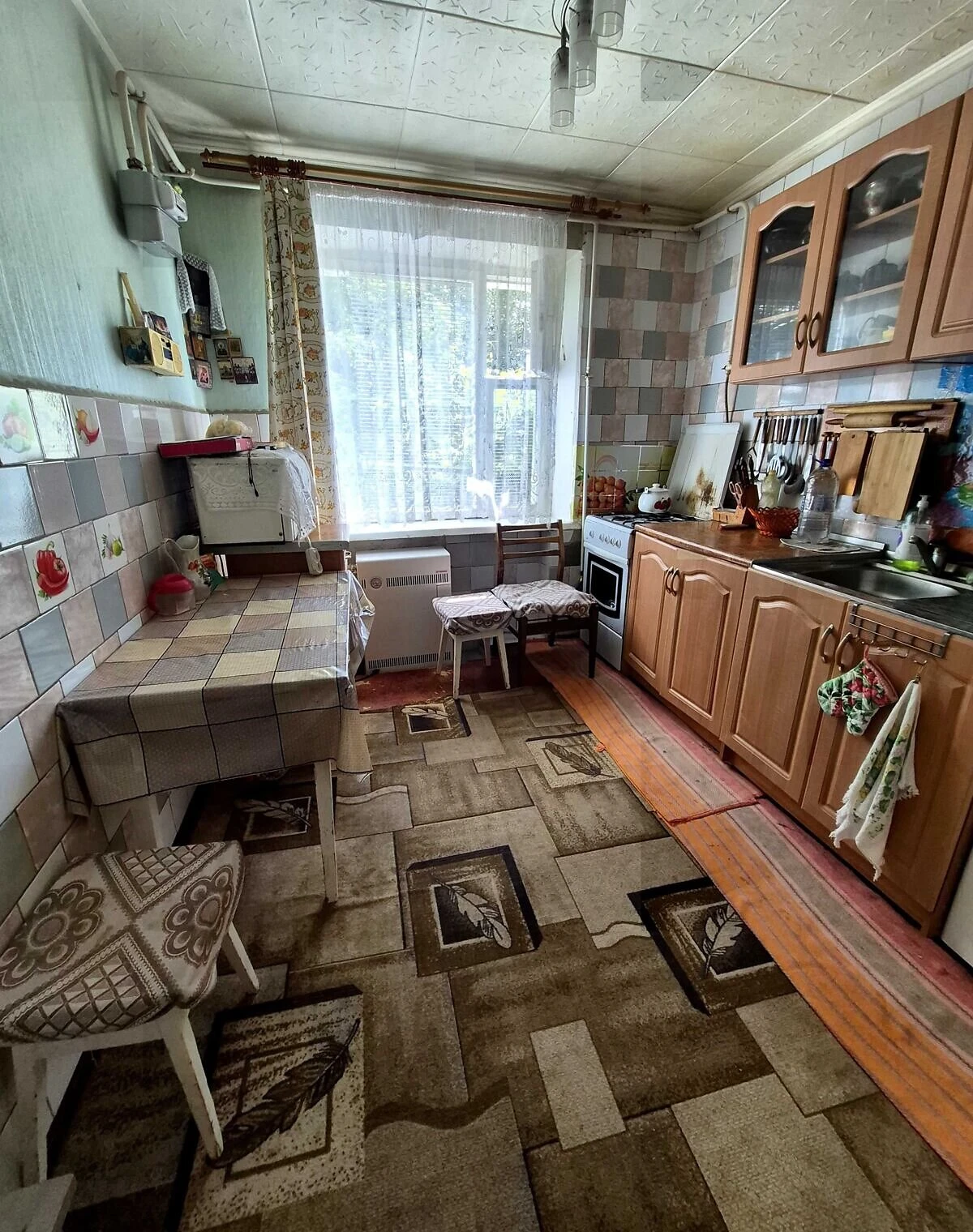 3-кімнатна квартира, Путивль: газове опалення, цегляні стіни - фото 2