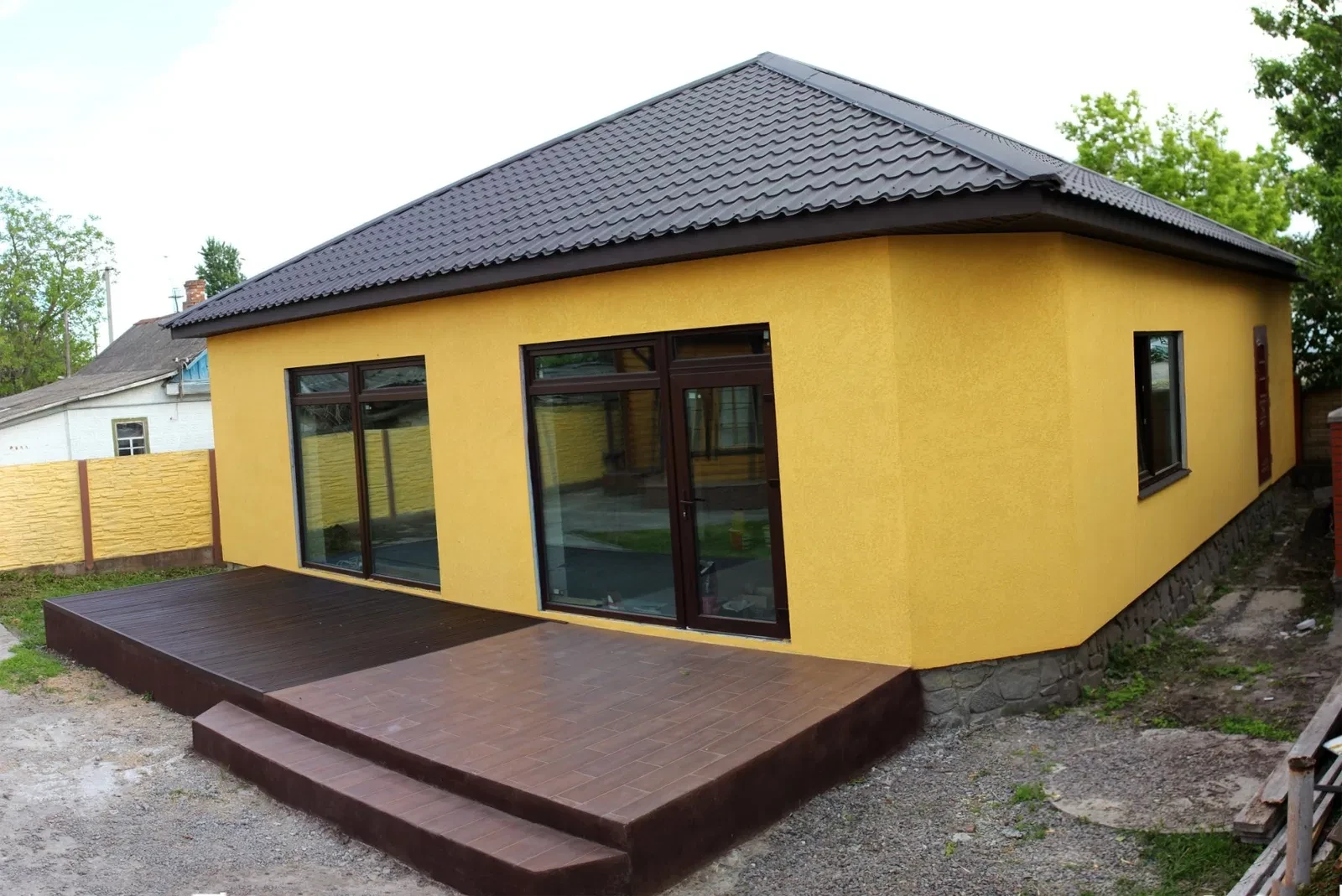 2 будинки, Щемилівка: центр міста, сауна, тераса 20 м² - фото 2