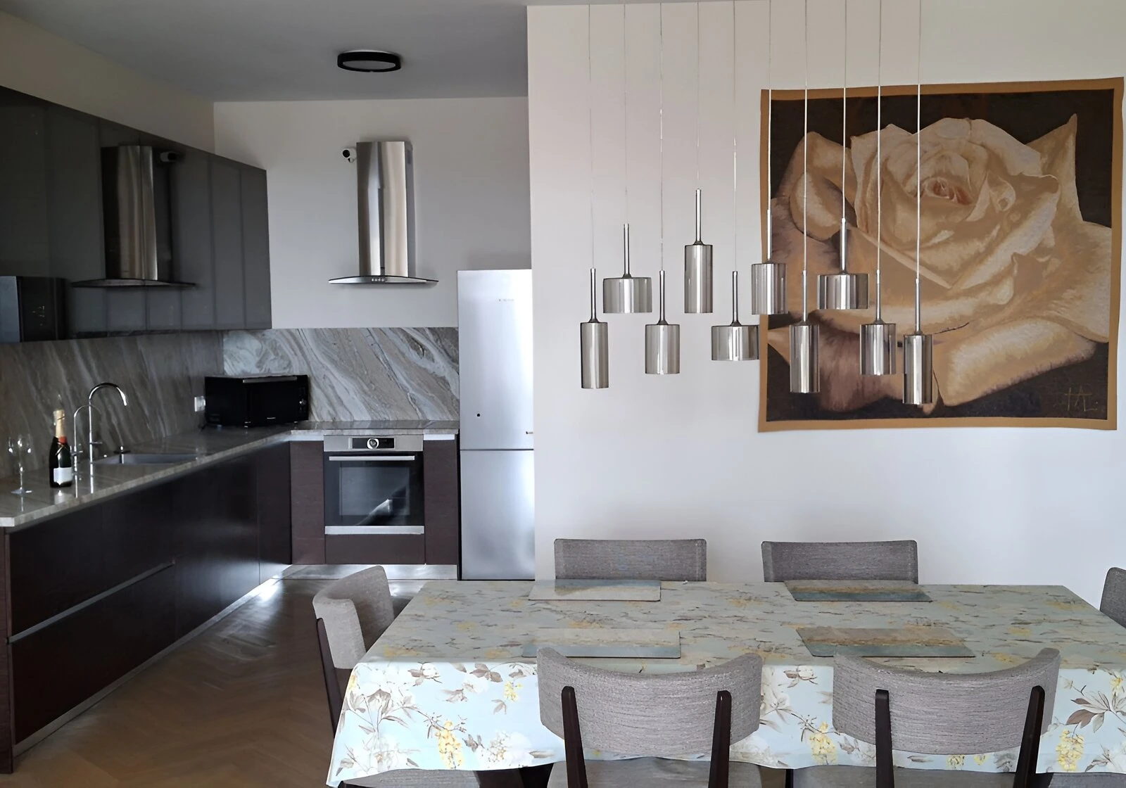 2-кімнатна квартира, Північно-Броварський Масив: кухня-студія - фото 4