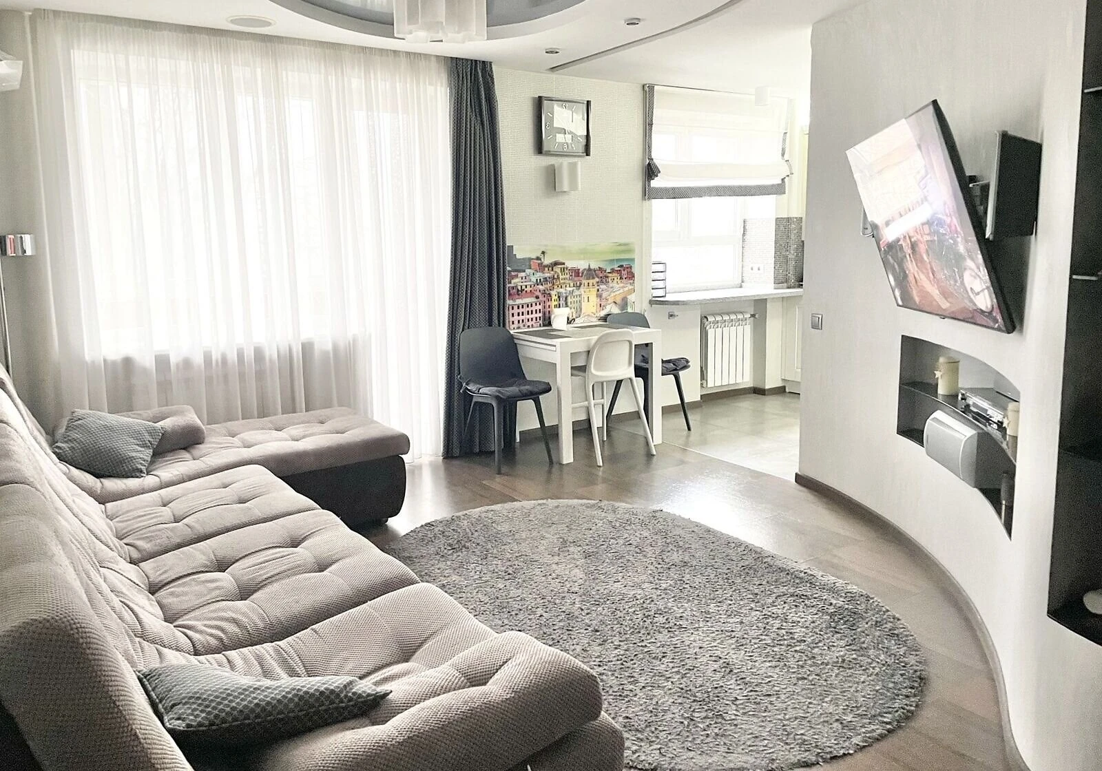 3-комнатная квартира, Славутич: кухня 15 м², внутренний двор - фото 3
