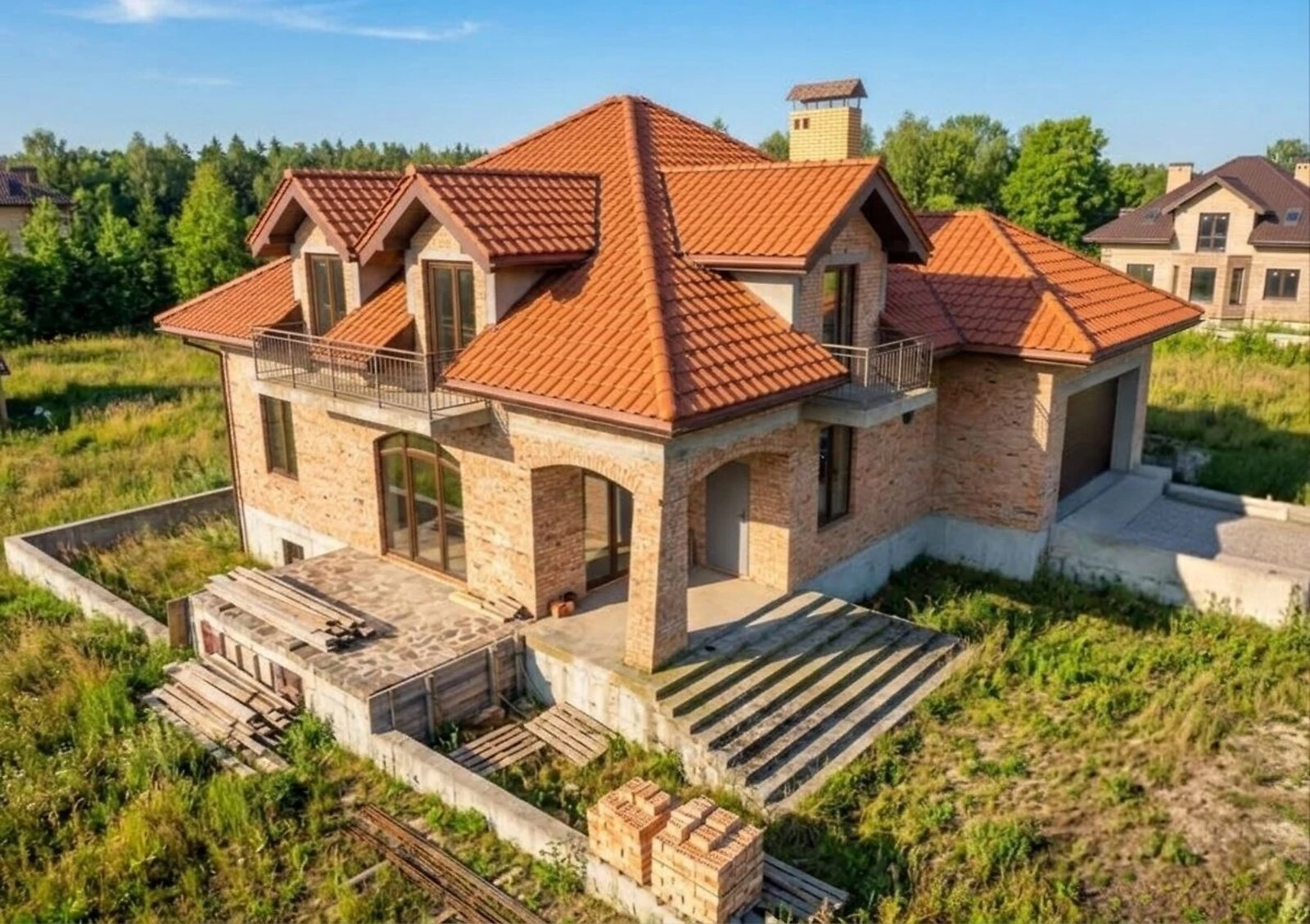 Будинок, Гореничі: гараж із підвалом, 3 спальні, свердловина - фото 1