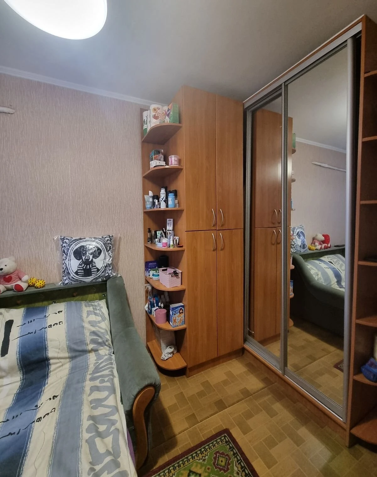 2-комнатная квартира, массив Парус: косметический ремонт, панельные стены, фото 5