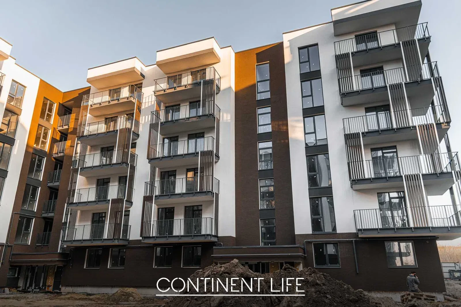1-кімнатна квартира у ЖК Life: студія, після будівельників, паркінг - фото 2