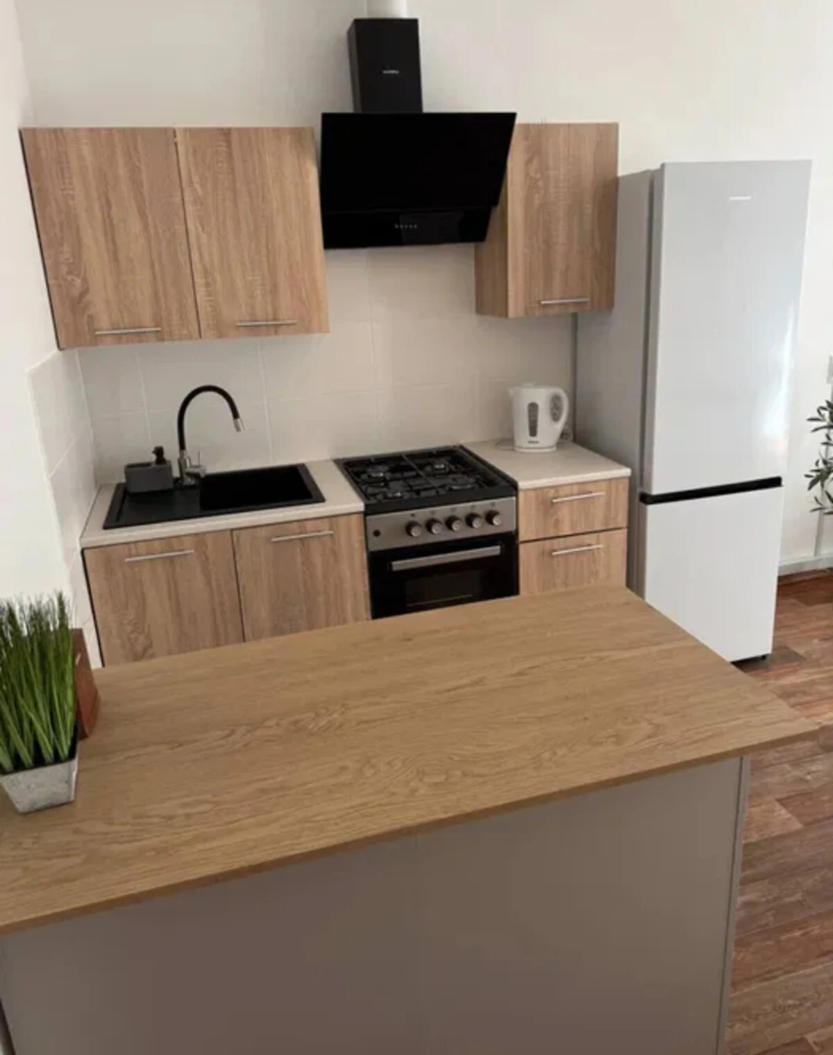 1-кімнатна квартира, Новобіличі: євроремонт, кухня 16 м², фото 5