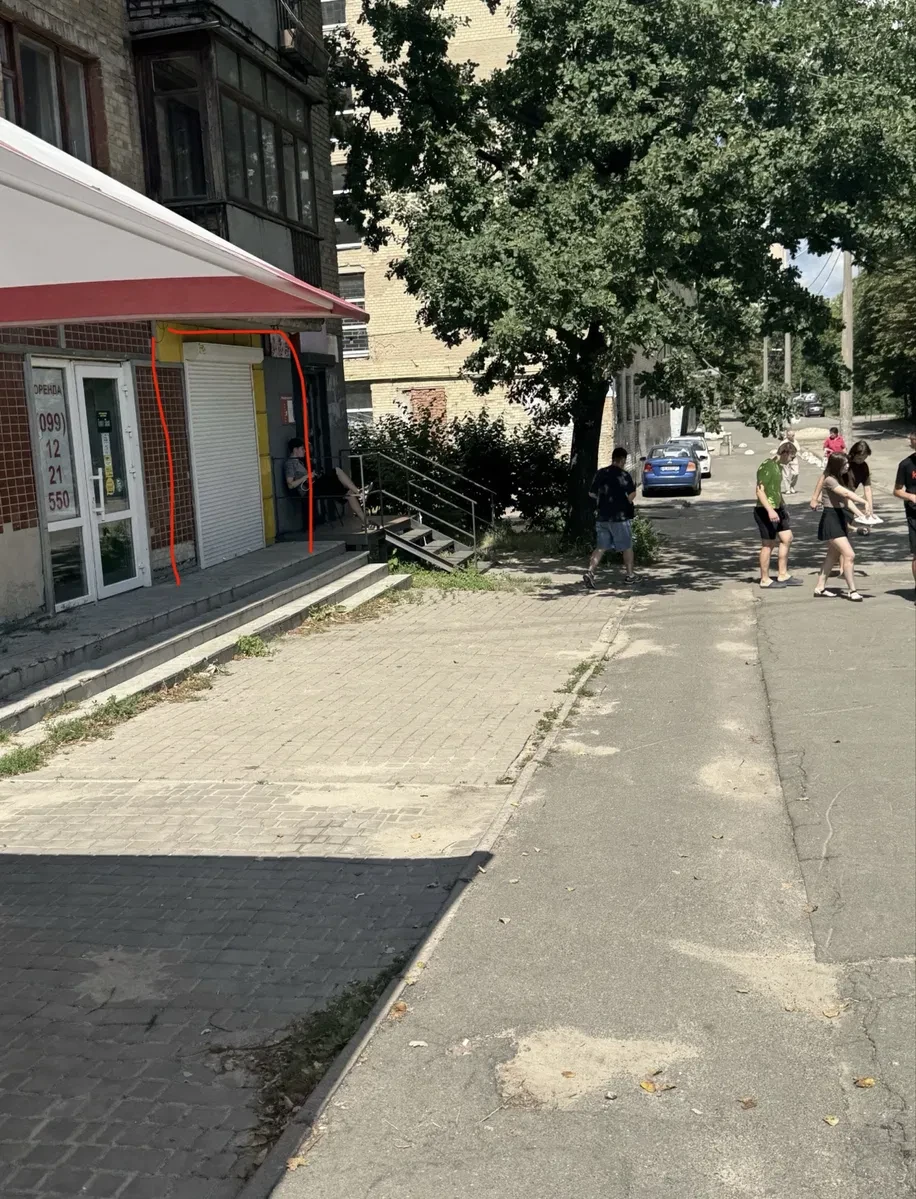 Приміщення у Солом'янському: фасадний вхід, високий трафік - фото 4