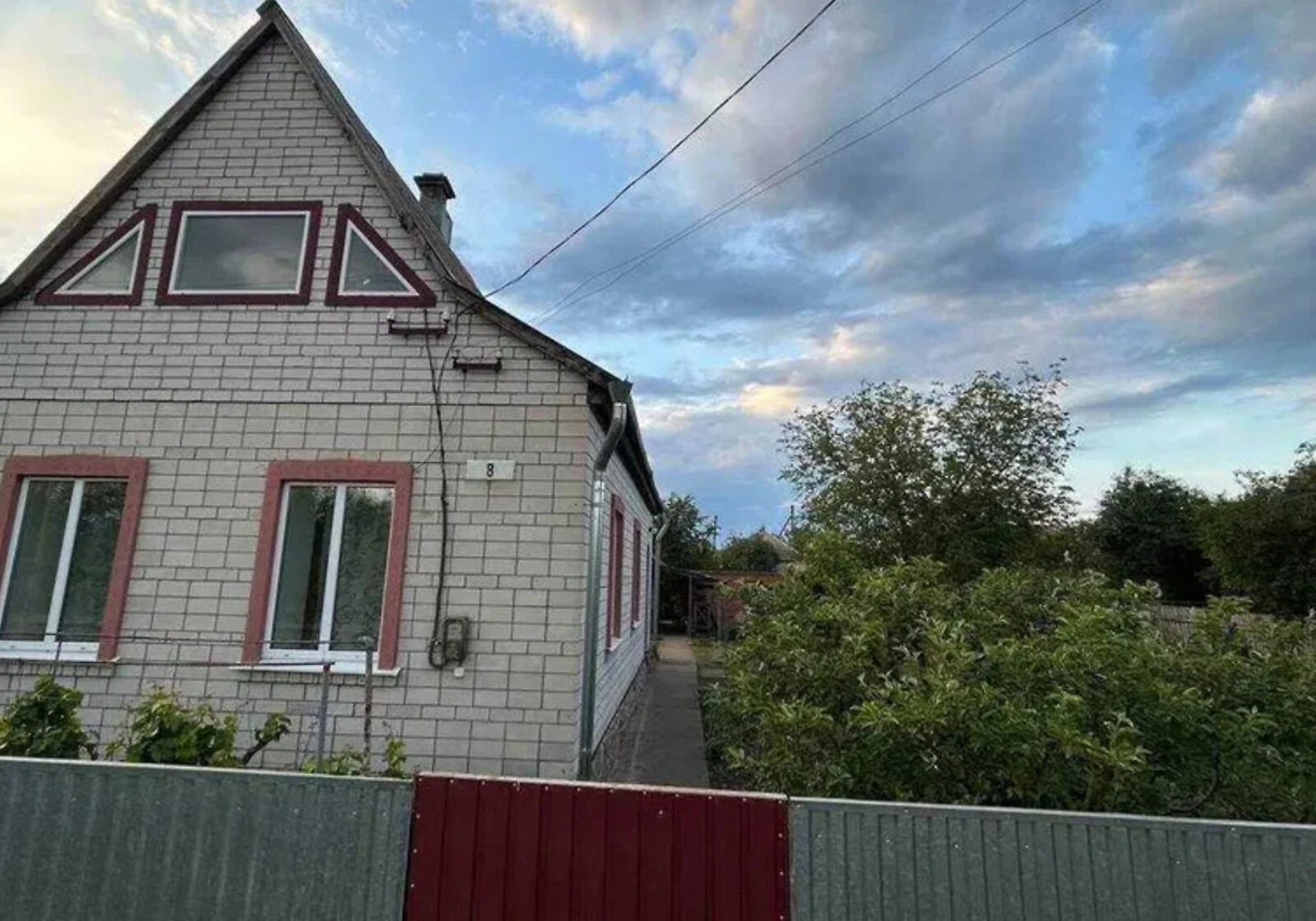 Будинок, Гребінка: ділянка 76 соток, цегляні стіни - фото 1