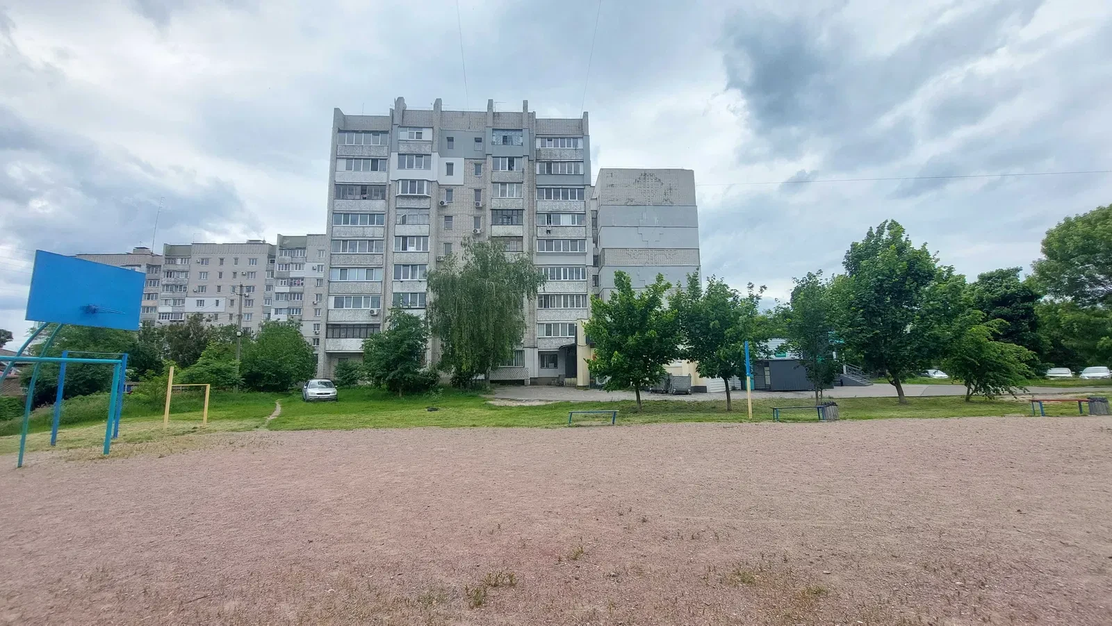 2-кімнатна квартира, Черкаси: автономне газове опалення, вид на Дніпро - фото 3