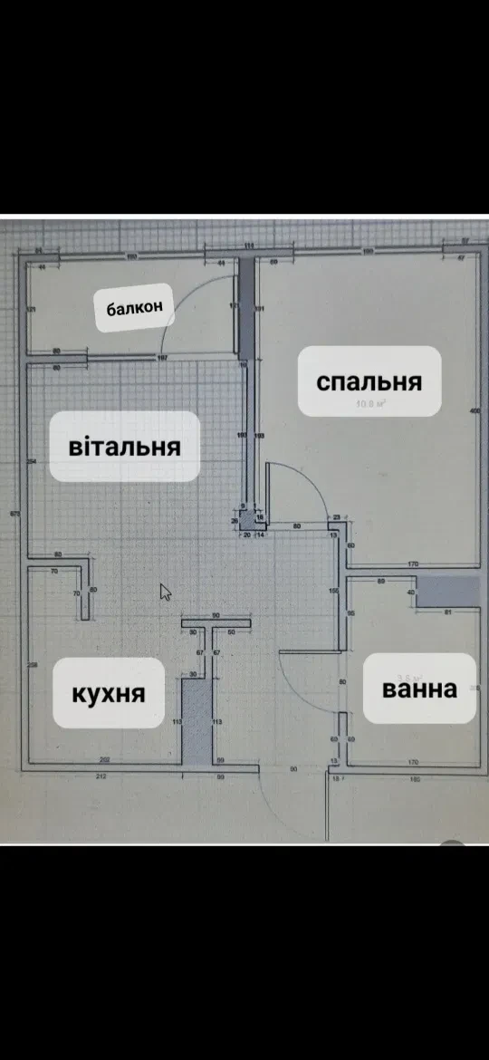 1-кімнатна квартира, Солом'янський: можна під склад - фото 2