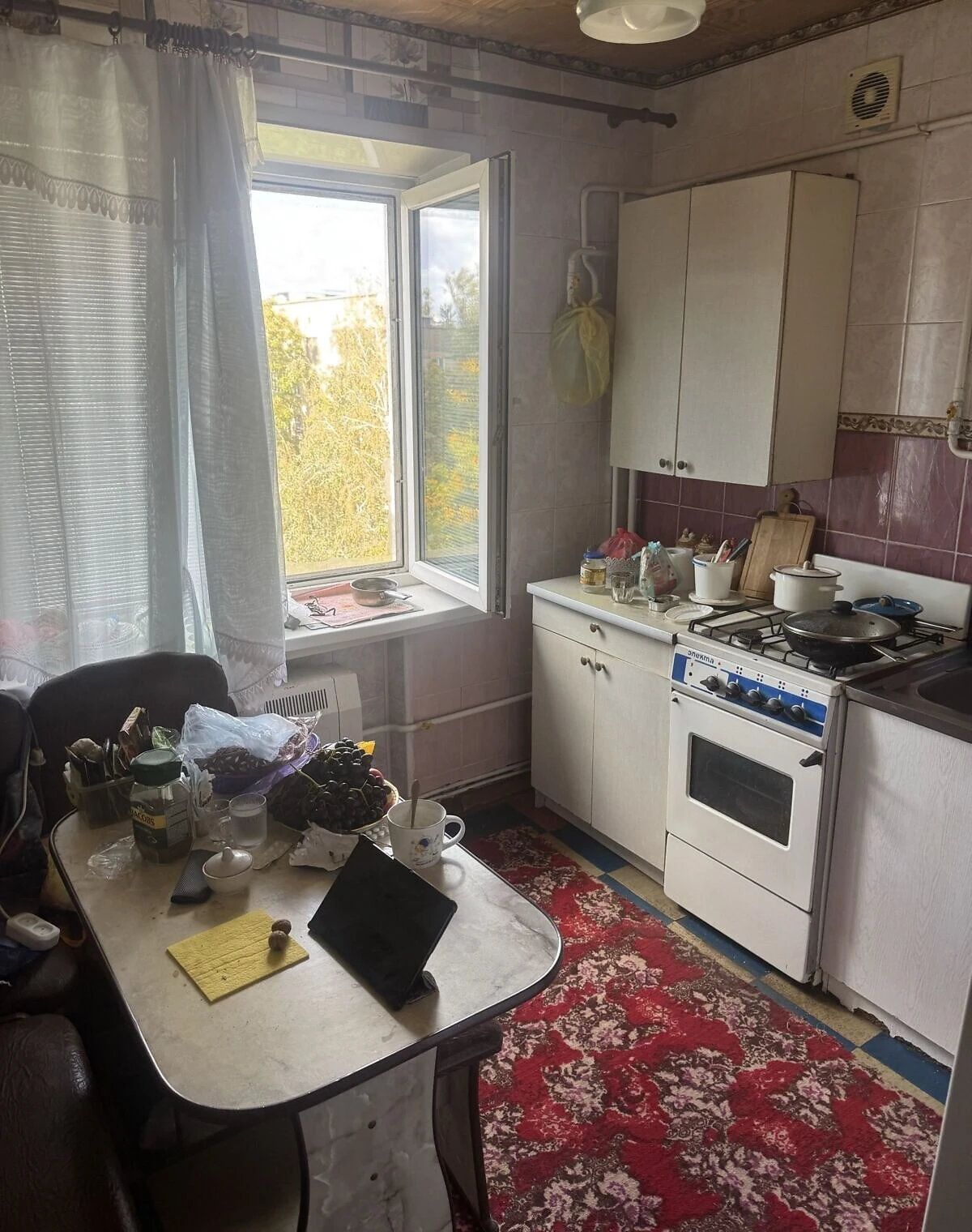 3-кімнатна квартира, Покров: останній поверх, газове опалення, фото 4