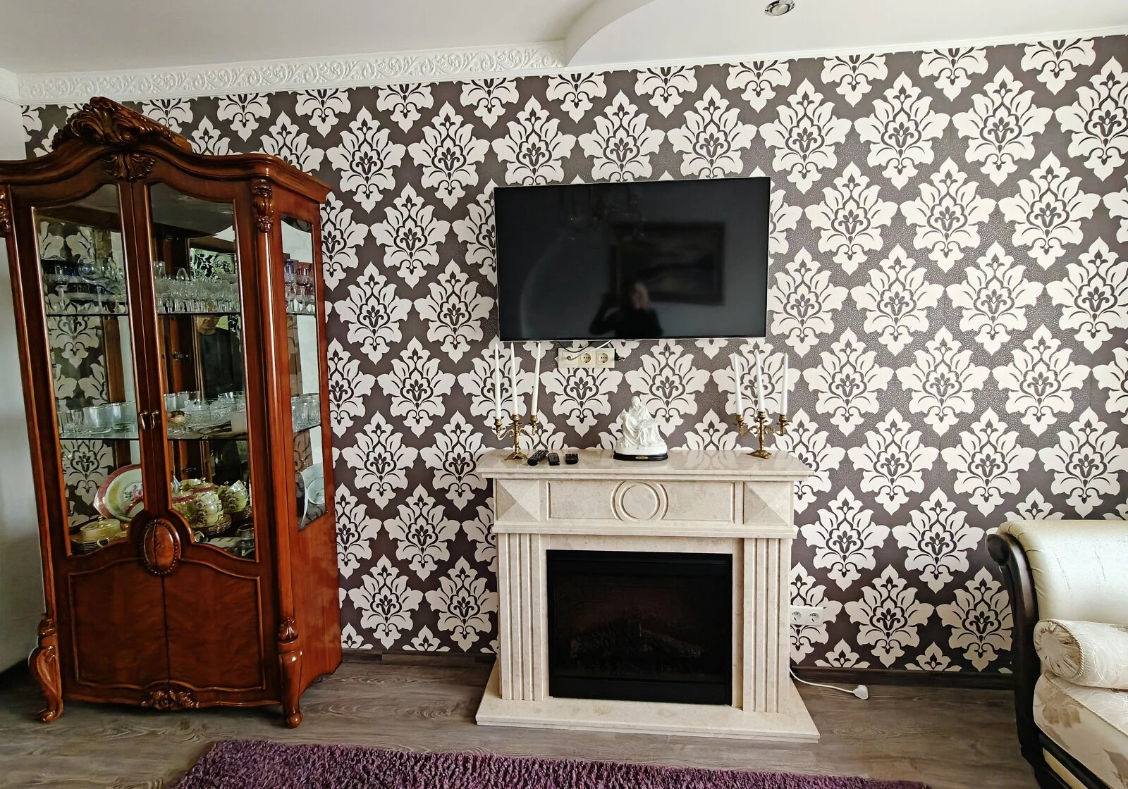 3-кімнатна квартира, Виноградар: євроремонт, камін, фото 4