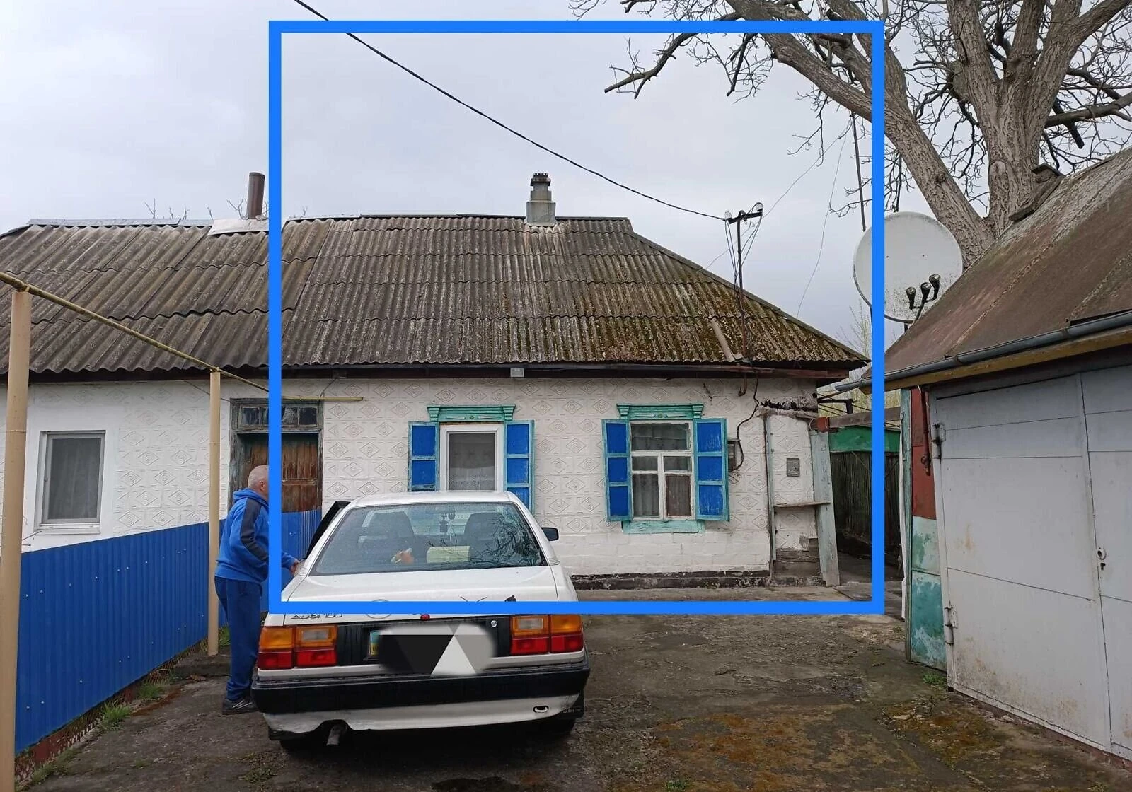 Частина будинку, Кривуші: гараж у дворі, свердловина
