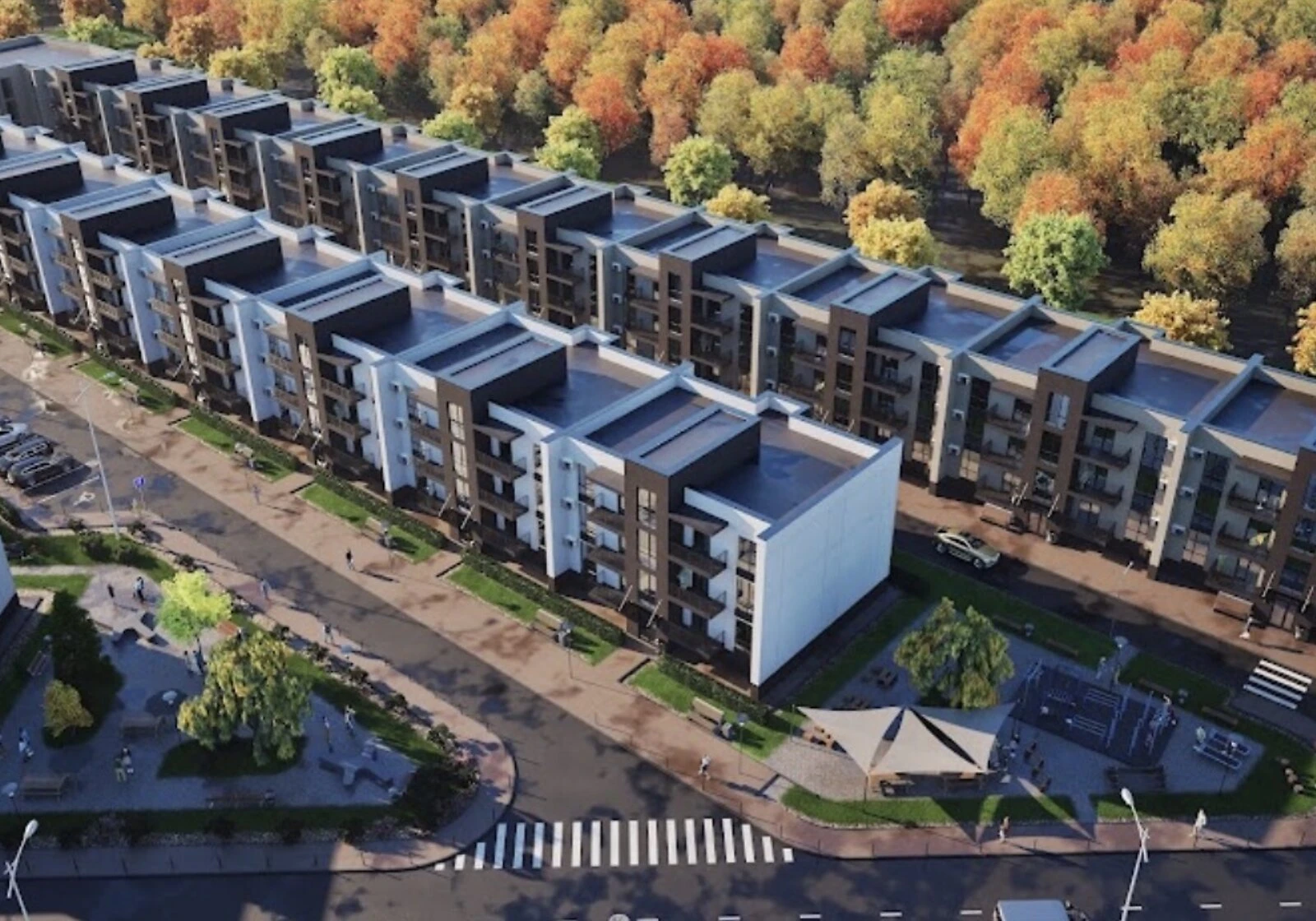 1-кімнатна квартира, Березина: новобудова, закритий двір, фото 4