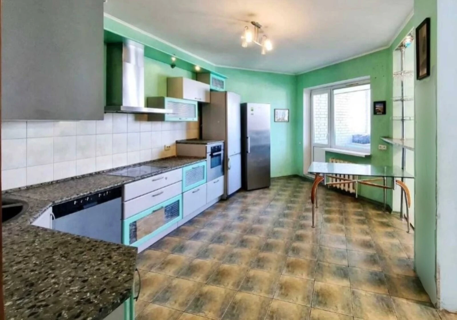 2-кімнатна квартира, Позняки: кухня-студія, метро Позняки, фото 4