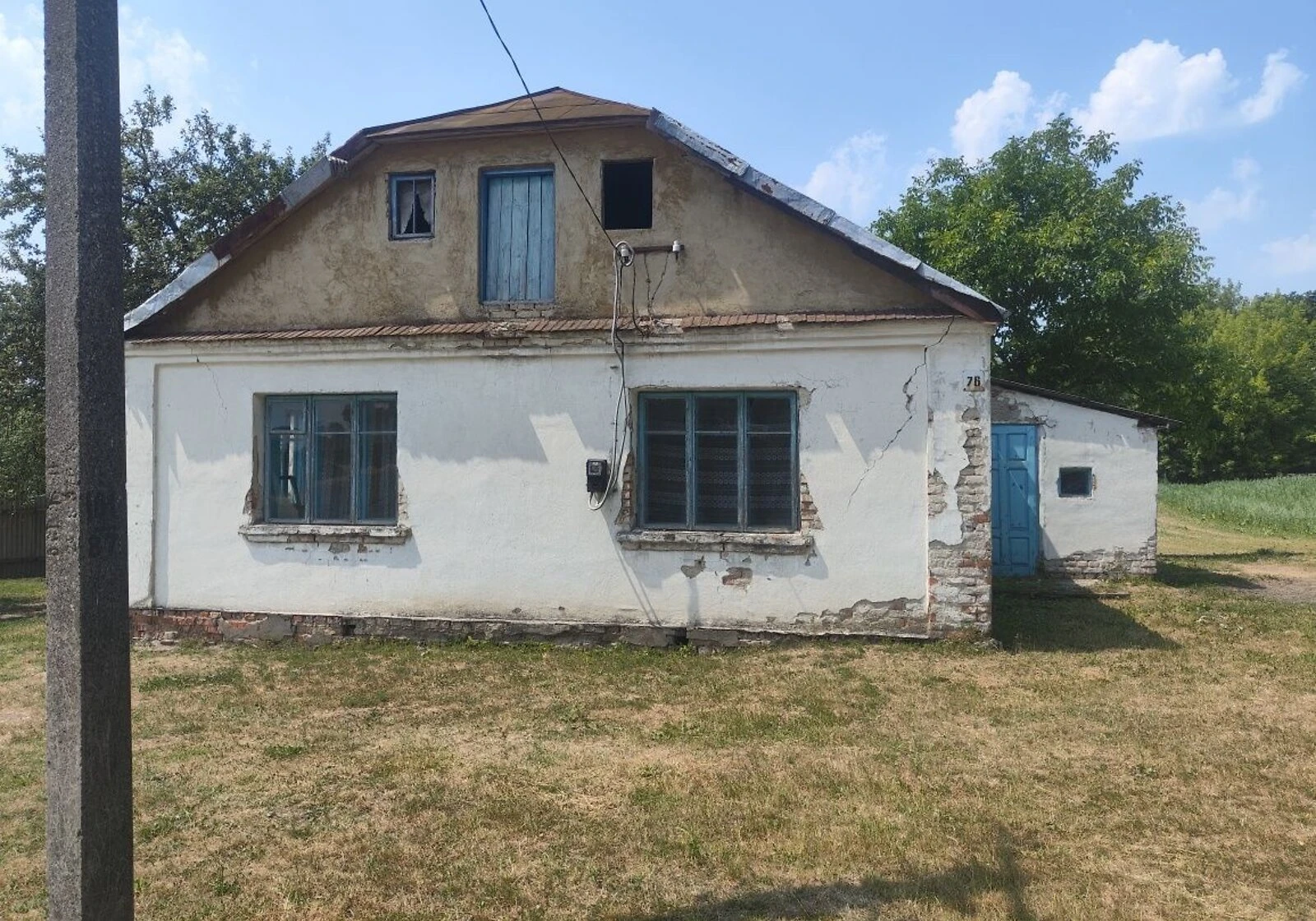 Дача, Рыковичи: 50 соток, сад, гараж во дворе