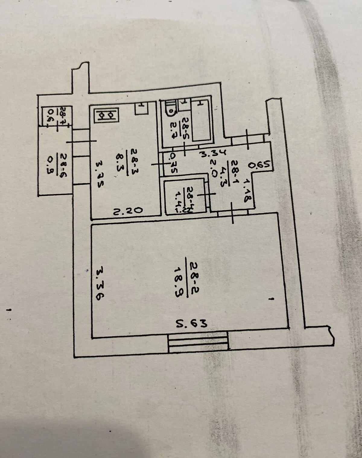 1-кімнатна квартира, Маневичі: євроремонт, паркомісце