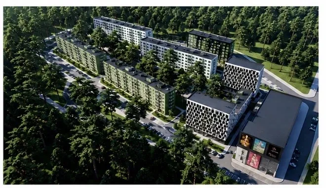 2-кімнатна квартира у ЖК Парк Таун: газове опалення, лісова зона - фото 2