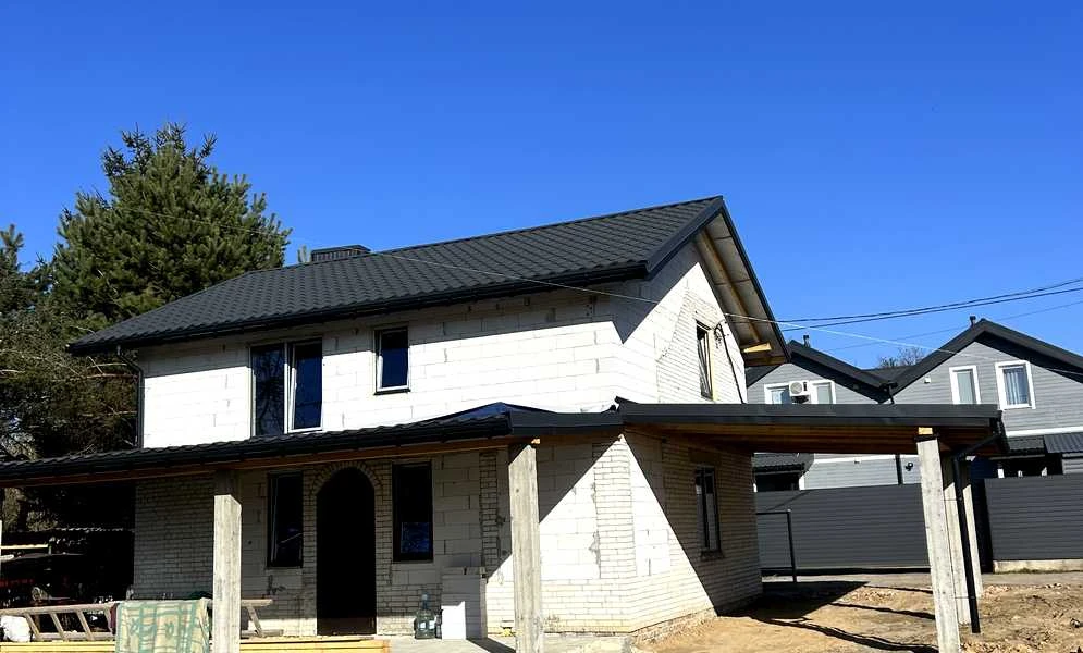 Будинок, Шевченківський: тераса 25,5 м², навіс 36 м² - фото 1