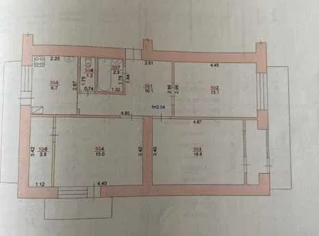 3-комнатная квартира, Измаил: два балкона по 6 м - фото 2